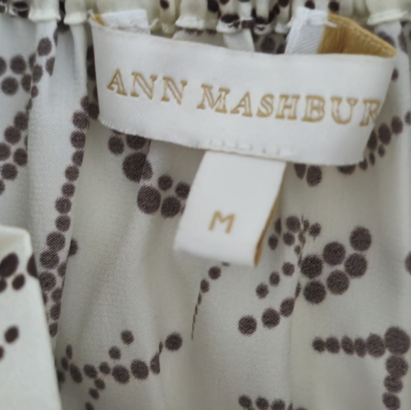 Ann Mashburn silk blouse - Picture 3 of 7